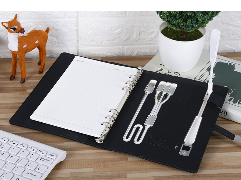Smart Notebook with Power Bank